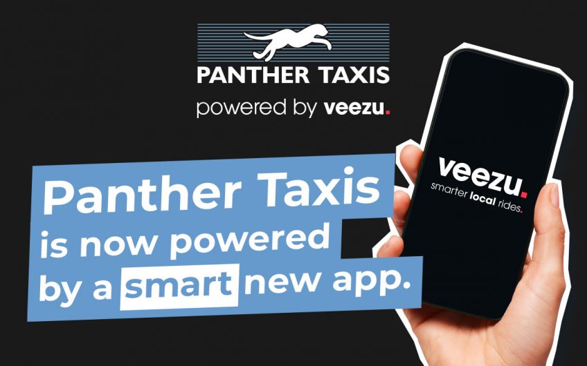 Panther Taxis switches to the new Veezu app